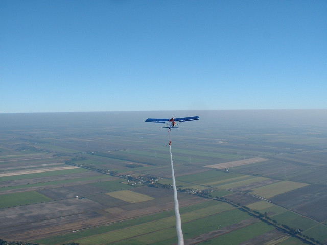 aerotowing above the inversion