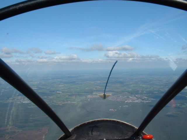 view from the cockpit approaching cloudstreet